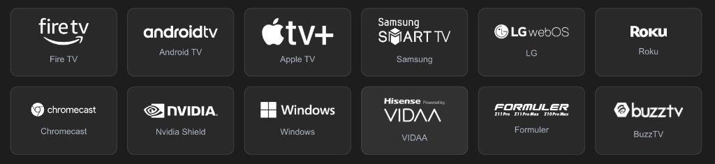 Apollo Group TV Supported IPTV Streaming Devices and Apps